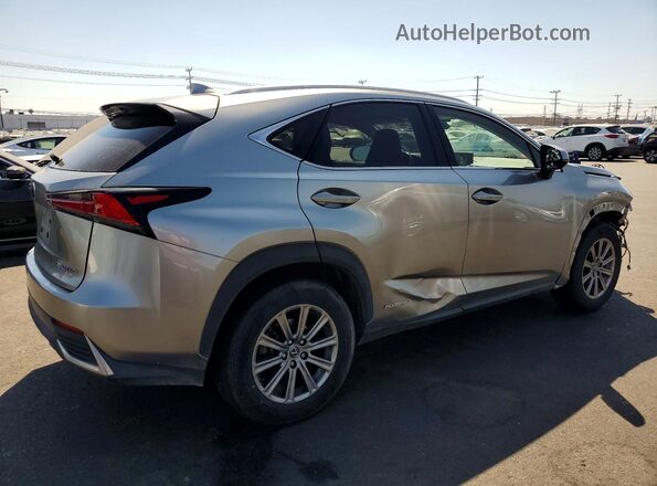 JTJBJRBZ0J2096320 2018 LEXUS NX Серый Задняя правая четверть