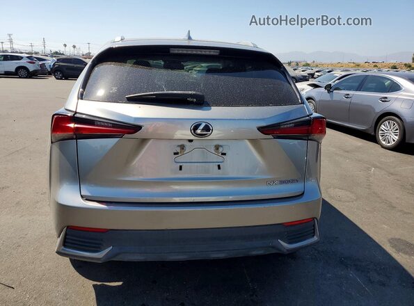 JTJBJRBZ0J2096320 2018 LEXUS NX Серый Вид сзади