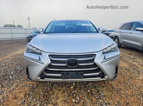 JTJBJRBZ1G2035860 2016 LEXUS NX Серебряный Вид спереди