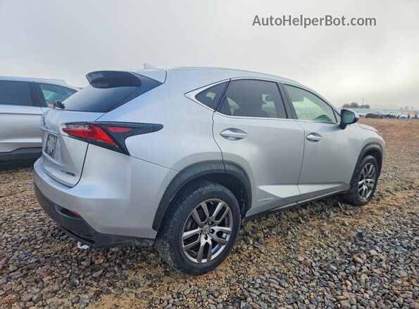 JTJBJRBZ1G2035860 2016 LEXUS NX Серебряный Задняя правая четверть
