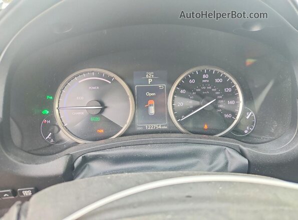 JTJBJRBZ1G2035860 2016 LEXUS NX Серебряный Вид щитка приборов