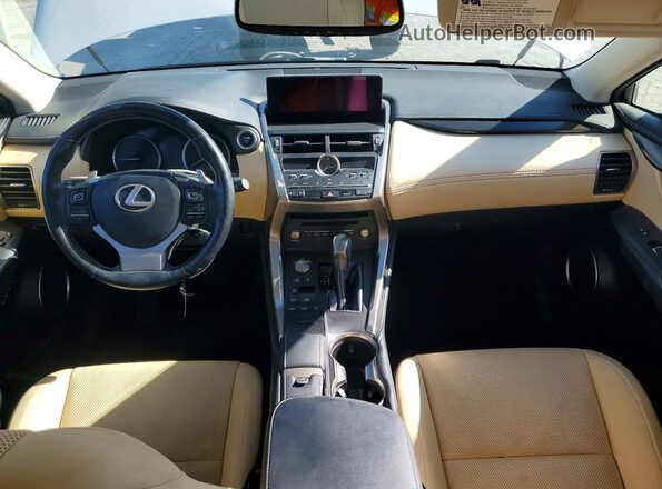 JTJBJRBZ2K2114706 2019 LEXUS NX White Вид панелі приладів