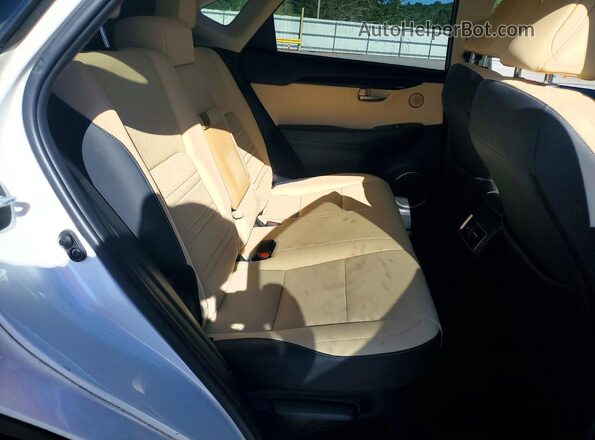 JTJBJRBZ2K2114706 2019 LEXUS NX White Вид задньої частини салону