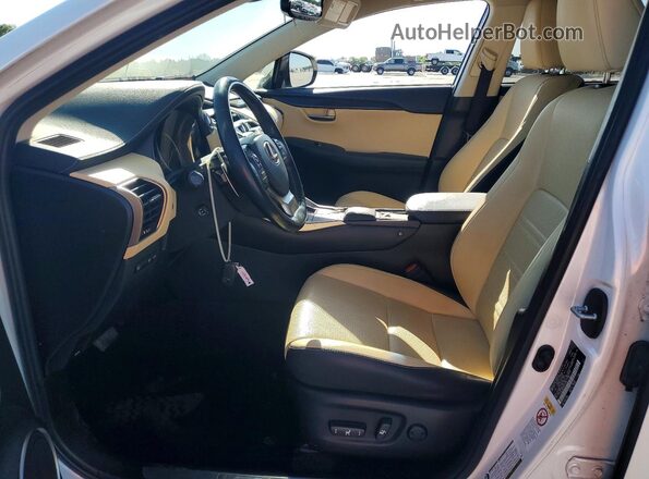 JTJBJRBZ2K2114706 2019 LEXUS NX White Вид салону спереду