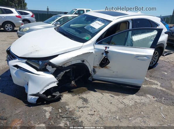JTJBJRBZ3J2090687 2018 LEXUS NX 300H White Vista frontal