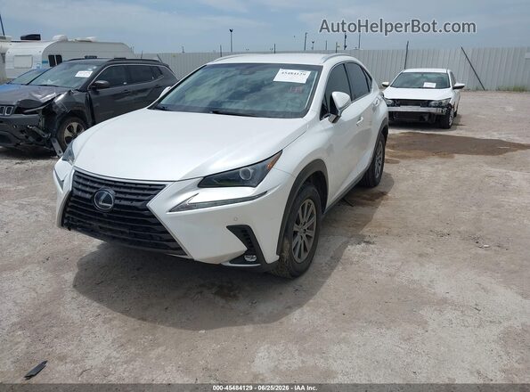 JTJBJRBZ4J2084171 2018 LEXUS NX 300H White Przód lewy