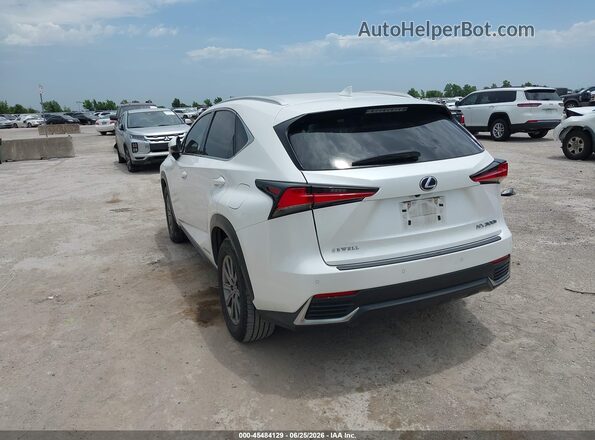 JTJBJRBZ4J2084171 2018 LEXUS NX 300H White Tył lewy
