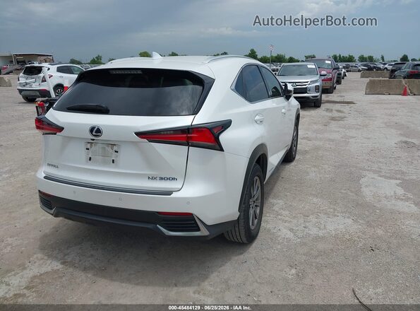 JTJBJRBZ4J2084171 2018 LEXUS NX 300H White Tył prawy
