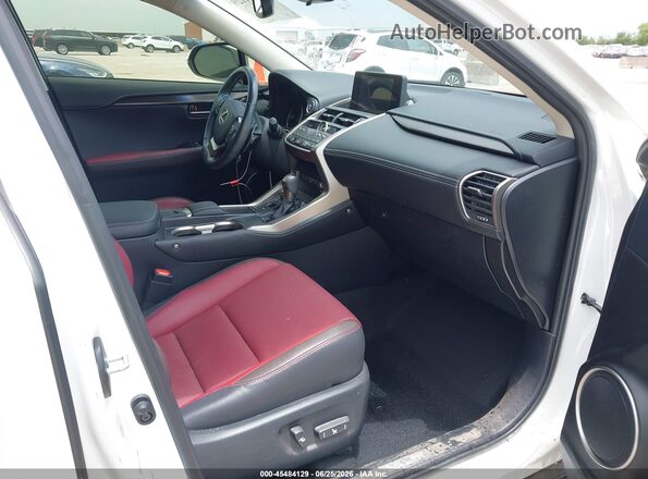 JTJBJRBZ4J2084171 2018 LEXUS NX 300H White Widok wnętrza z przodu
