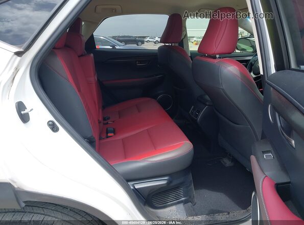 JTJBJRBZ4J2084171 2018 LEXUS NX 300H White Widok naklejki z numerem VIN