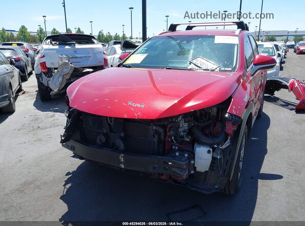 JTJBJRBZ7K2099202 2019 LEXUS NX 300H Red Widok z przodu