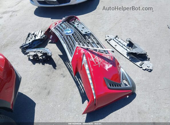 JTJBJRBZ7K2099202 2019 LEXUS NX 300H Red Widok zestawu wskaźników
