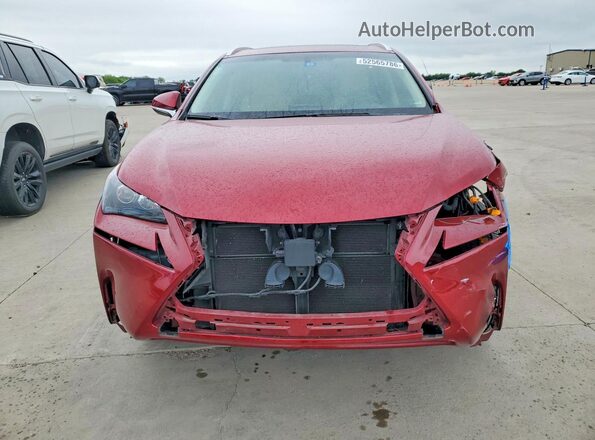 JTJBJRBZ8H2055105 2017 LEXUS NX Burgundy Դիմացի տեսք