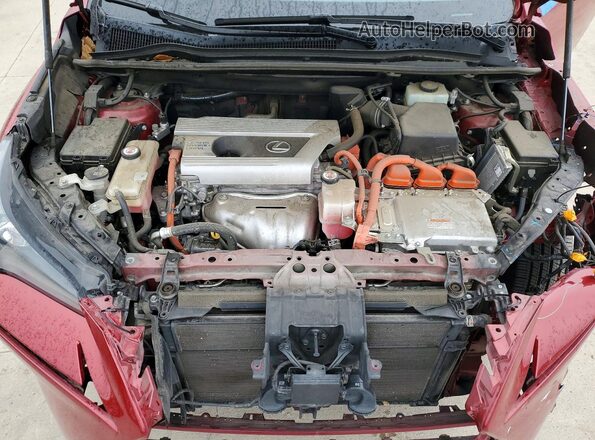 JTJBJRBZ8H2055105 2017 LEXUS NX Burgundy Սալոնի հետևի տեսք