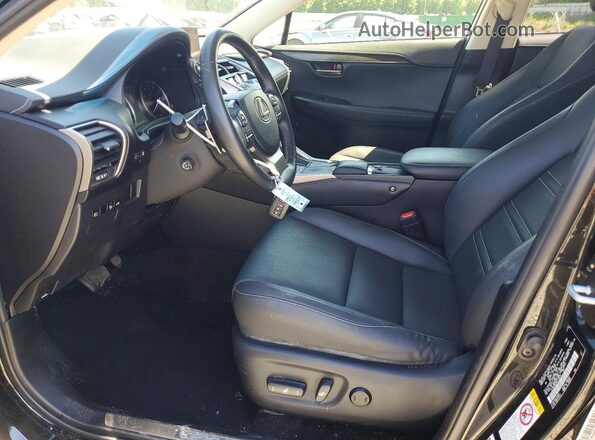 JTJBJRBZ9K2114878 2019 LEXUS NX Black Widok wnętrza z przodu