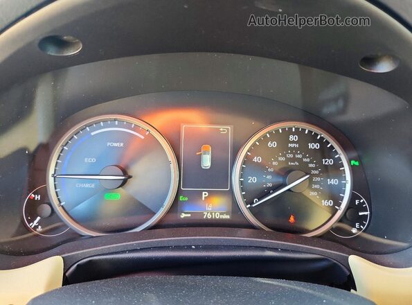 JTJBJRBZ9K2124469 2019 LEXUS NX White 