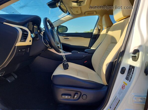 JTJBJRBZ9K2124469 2019 LEXUS NX White 