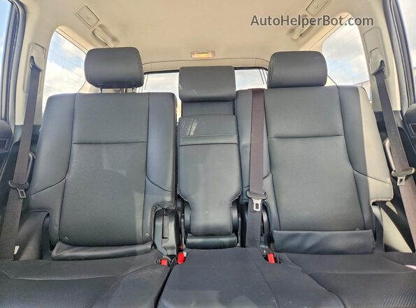 JTJBM7FX0K5216377 2019 LEXUS GX White Հետևի նստատեղերի տեսք