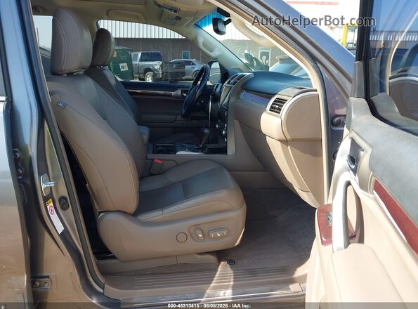 JTJBM7FX4J5197752 2018 LEXUS GX 460 Gray Widok wnętrza z przodu