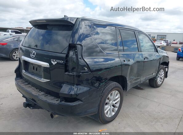 JTJBM7FX4J5198657 2018 LEXUS GX 460 Black უკანა მარჯვენა