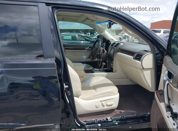 JTJBM7FX4J5198657 2018 LEXUS GX 460 Black წინა სალონის ხედი