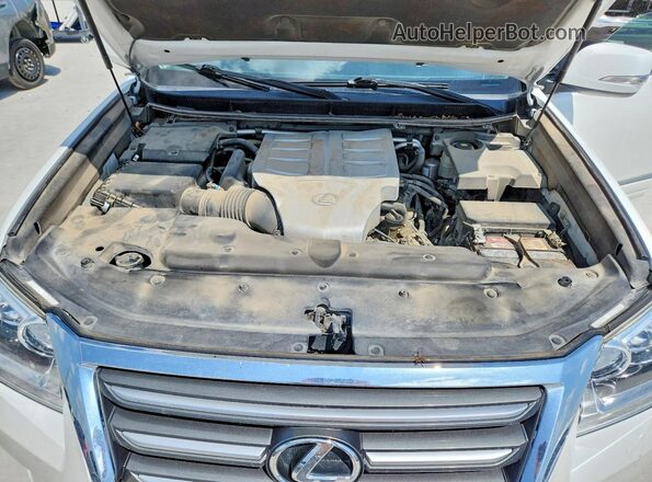 JTJBM7FX7K5219406 2019 LEXUS GX White Widok komory silnika