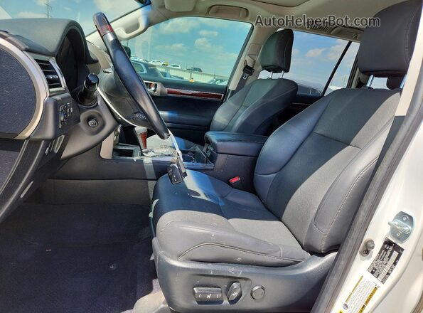 JTJBM7FX7K5219406 2019 LEXUS GX White Widok wnętrza z przodu