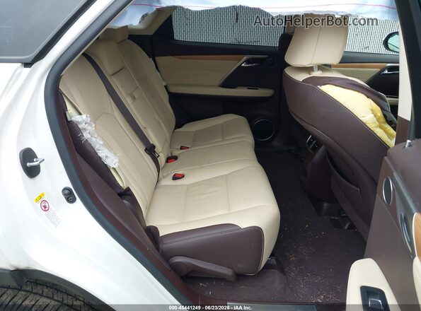 JTJBZMCA0J2037305 2018 LEXUS RX 350 White VIN კოდის სტიკერის ხედი