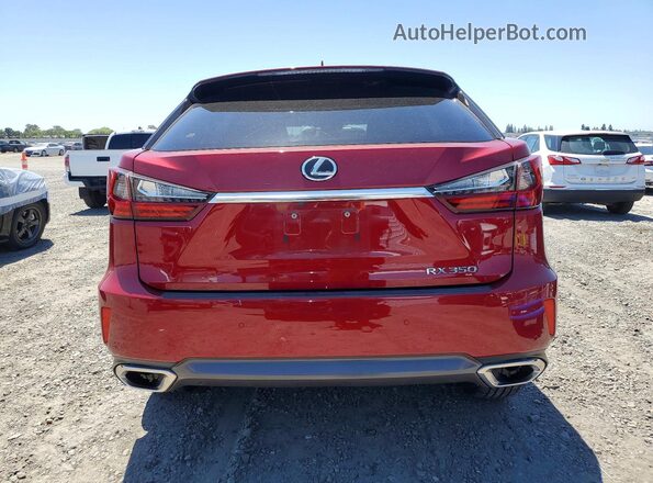 JTJBZMCA6K2042252 2019 LEXUS RX Красный Вид сзади