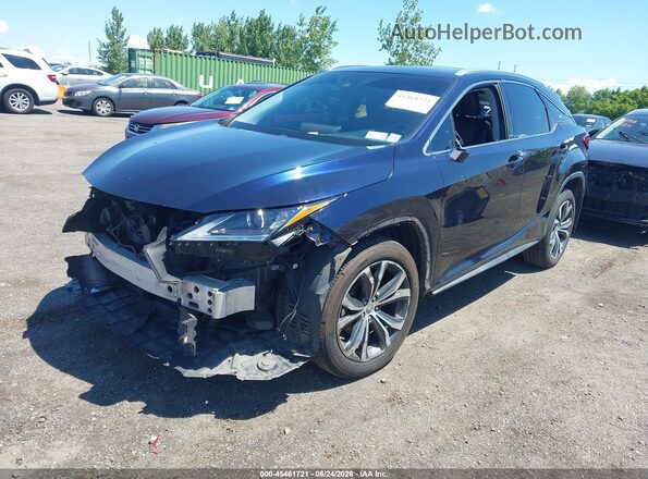JTJBZMCA8G2005565 2016 LEXUS RX 350 Blue წინა მარცხენა ხედი სამი მეოთხედიდან