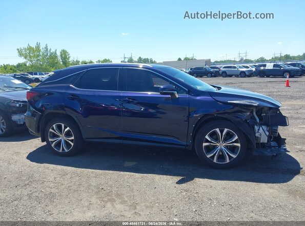 JTJBZMCA8G2005565 2016 LEXUS RX 350 Blue უკანა სალონის ხედი