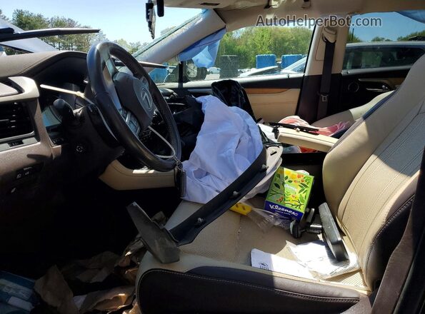 JTJBZMCA8J2036368 2018 LEXUS RX Черный Вид салона спереди