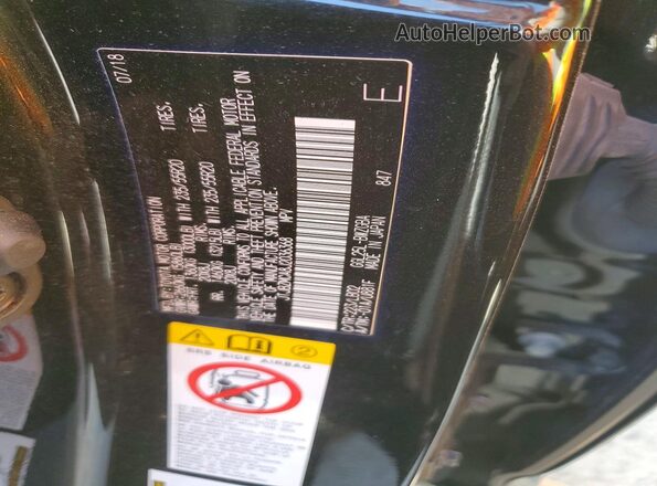 JTJBZMCA8J2036368 2018 LEXUS RX Черный Вид подкапотного пространства