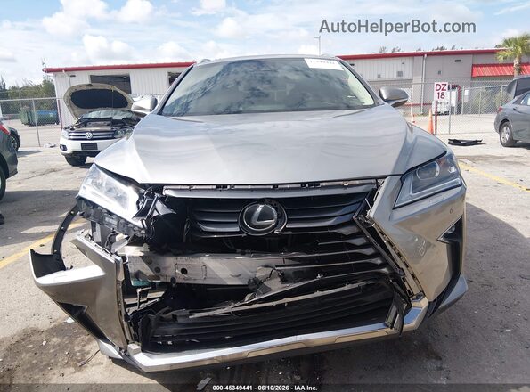 JTJBZMCA9J2037495 2018 LEXUS RX 350 Silver Սարքավորումների վահանակի տեսք