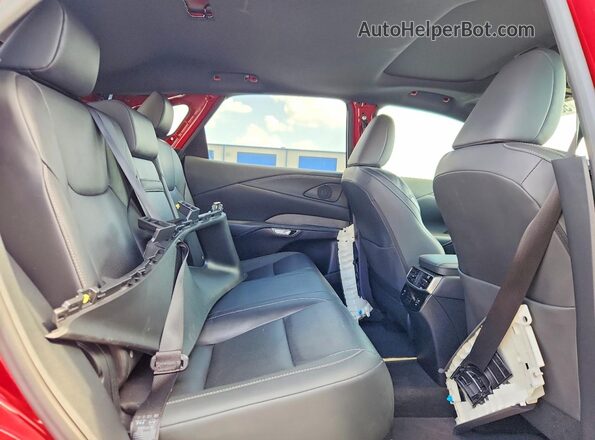 JTJCHMAA0R2012961 2024 LEXUS RX Red Vista interior trasera