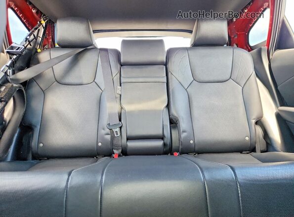 JTJCHMAA0R2012961 2024 LEXUS RX Red Vista de los asientos traseros