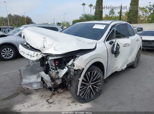 JTJCHMAA0S2033170 2025 LEXUS RX 350 White წინა მარცხენა ხედი სამი მეოთხედიდან