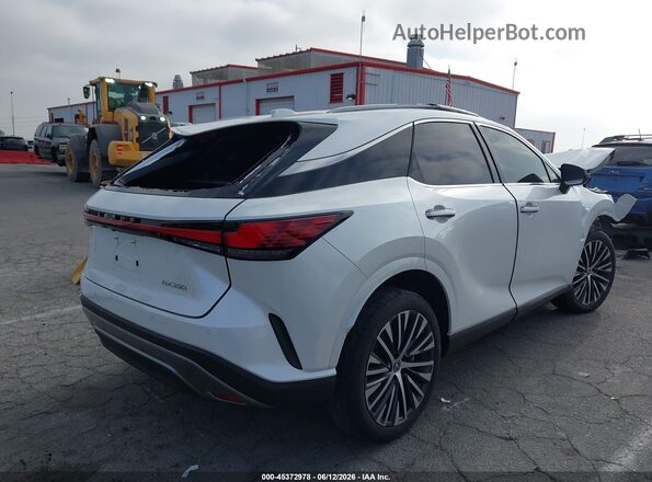 JTJCHMAA0S2033170 2025 LEXUS RX 350 White უკანა მარჯვენა
