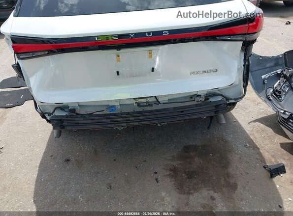JTJCHMAA5R2012292 2024 LEXUS RX 350 White წინა ხედი