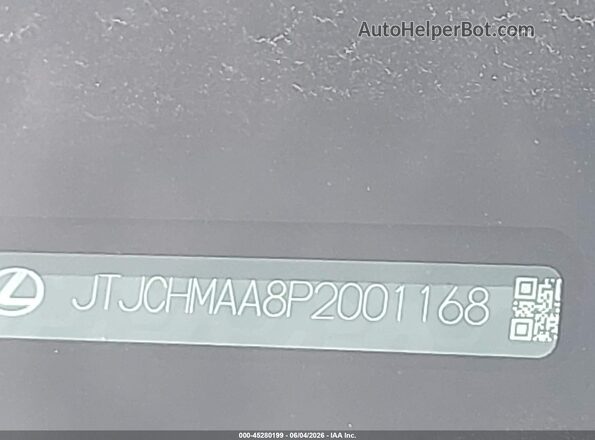 JTJCHMAA8P2001168 2023 LEXUS RX 350 Белый 