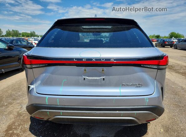 JTJCJMGA3S2023941 2025 LEXUS RX Silver Հետևի տեսք