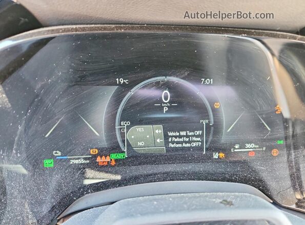 JTJCJMGA3S2023941 2025 LEXUS RX Silver Սարքավորումների վահանակի տեսք