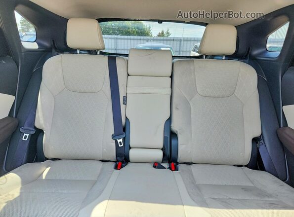 JTJCJMGA3S2023941 2025 LEXUS RX Silver Հետևի նստատեղերի տեսք