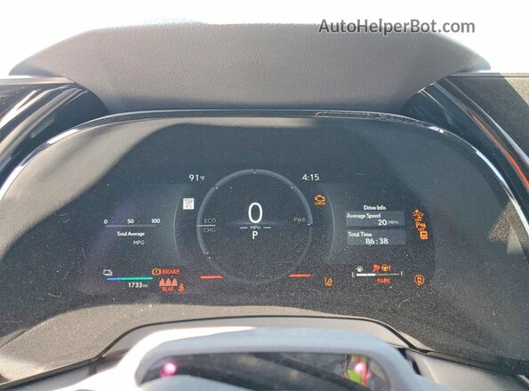 JTJCJMGA4T2037963 2026 LEXUS RX Gray Widok zestawu wskaźników