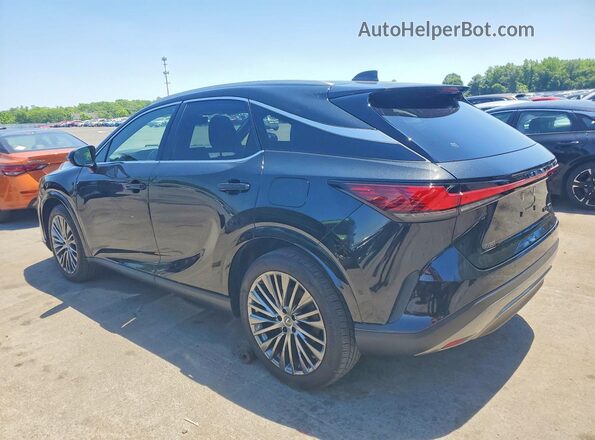 JTJCJMGA6S2025943 2025 LEXUS RX Black უკანა მარცხენა