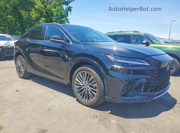 JTJCJMGA6S2025943 2025 LEXUS RX Black წინა მარჯვენა