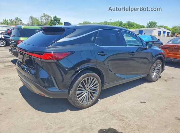 JTJCJMGA6S2025943 2025 LEXUS RX Black უკანა მარჯვენა