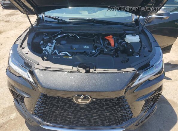 JTJCJMGA6S2025943 2025 LEXUS RX Black უკანა სალონის ხედი