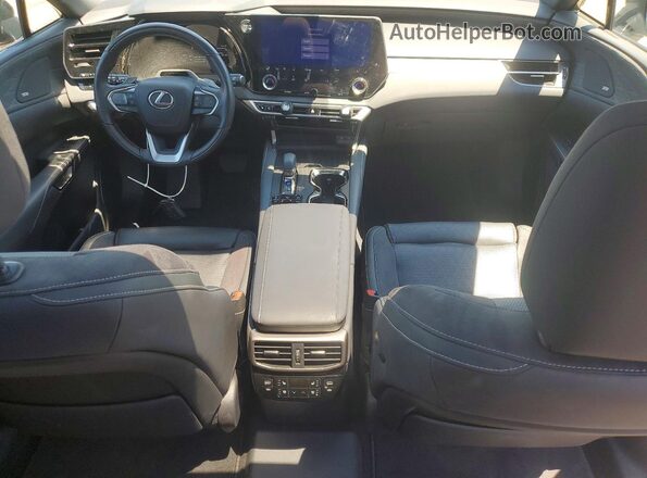 JTJCJMGA6S2025943 2025 LEXUS RX Black წინა პანელის ხედი