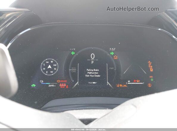 JTJCJMGA6T2038127 2026 LEXUS RX 450H+ Black Widok tylnych siedzeń